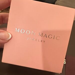 Moon Magic Jewelry- set of sterling silver star moonstone earrings